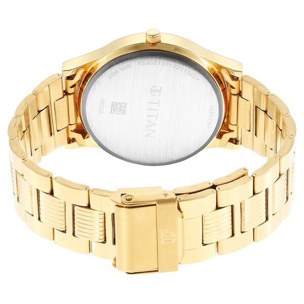 Titan Karishma Green Dial Analog Stainless Steel Strap watch for Men - image number 5