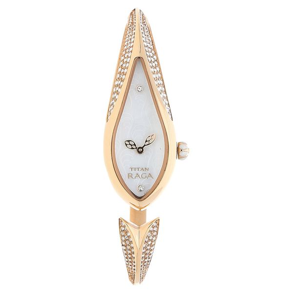 Titan Raga Aqua Mother of Pearl Dial Analog Metal Strap Watch for Women - image number 0