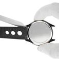 20 mm Black Genuine Leather Straps for Men - image number 6