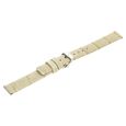10 mm Off White Genuine Leather Strap for Women - image number 3
