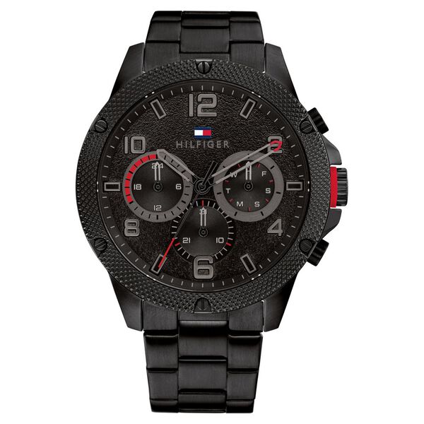 Tommy Hilfiger Black Dial Quartz Analog Watch for Men - image number 0