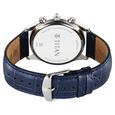 Titan Regalia Opulent Quartz Analog with Day and Date Blue Dial Blue Leather Strap Watch for Men - image number 4
