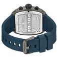 Police Chronograph Blue Dial Blue Color Silicone Strap Watch For Men - image number 5