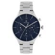 Titan Quartz Multifunction Blue Dial Stainless Steel Strap Watch for Men - image number 0