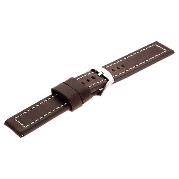 22 mm Brown Genuine Leather Straps for Men