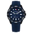 Tommy Hilfiger Quartz Analog Blue Dial Blue Silicone Strap Watch For Men - image number 0
