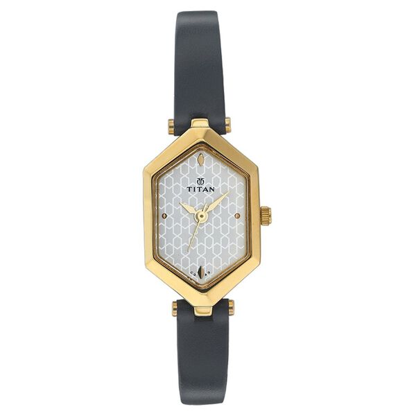 Titan Quartz Analog Silver Dial Watch for Women - image number 0