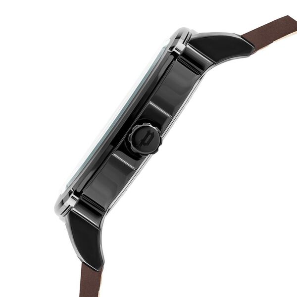 Police Quartz Multifunction Beige Dial Leather Strap Watch for Men - image number 2