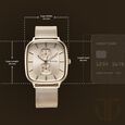 Titan Avant Garde Silver Dial Quartz Multifunction Stainless Steel Strap watch for Men - image number 2