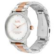 Coach Quartz Analog Silver Dial Stainless Steel Strap Watch for Women - image number 2