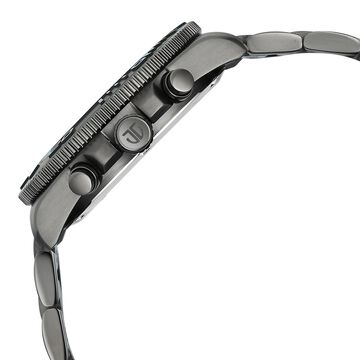 Octane Fashion Accendo Chronograph with Knurled Bezel & Lume Hands for Men