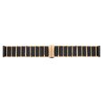 20 mm Black & Rose Gold Ceramic & Metal Strap for Men - image number 0
