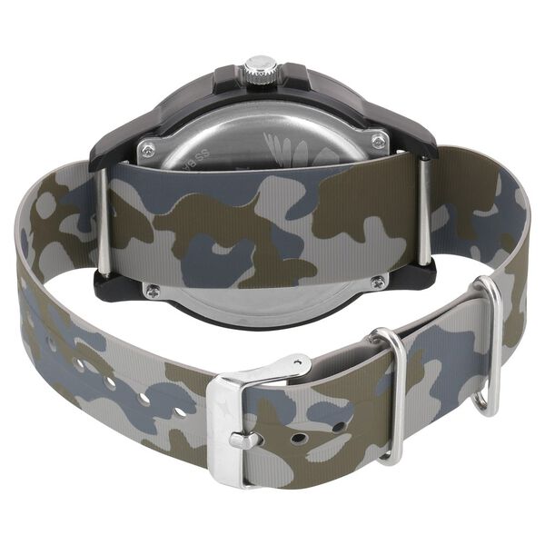 Fastrack Trendies Quartz Analog Black Dial Silicone Strap Watch for Guys - image number 3