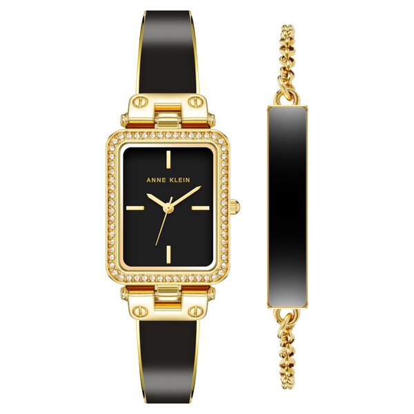 Anne Klein Quartz Analog Black Dial Enamel Strap Watch for Women - image number 0