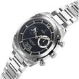 Xylys Swiss Chronograph Silver Stainless Steel Strap Blue Dial Watch For Men - image number 2