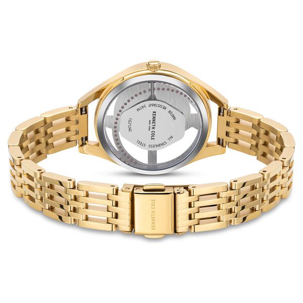 Kenneth Cole Quartz Analog White Dial Stainless Steel Strap Watch for Women - image number 2