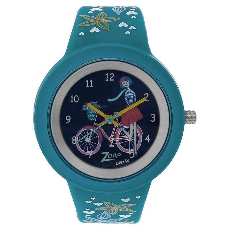 Zoop By Titan Quartz Analog Blue Dial PU Strap Watch for Kids - image number 0
