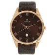 Titan Quartz Analog with Date Black Dial Stainless Steel Strap Watch for Men