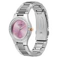 Sonata Blush It Up Pink Dial Women Watch With Stainless Steel Strap - image number 1