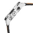 Titan Octane Hyper Lume White Dial Quartz Multifunction Leather Strap watch for Men - image number 3