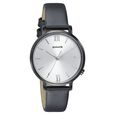 Sonata Elegent Essentials Quartz Analog Silver Dial Leather Strap Watch For Women - image number 1