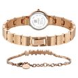 Titan Raga Glimmers Quartz Analog Brown Dial Rose Gold Metal Strap Watch For Women - image number 5