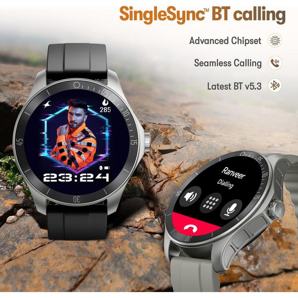 Fastrack Rogue with 3.5 CM UltraVU HD Display Sporty Smartwatch Functional Crown with AI Coach and Auto Multisport Recognition - image number 2