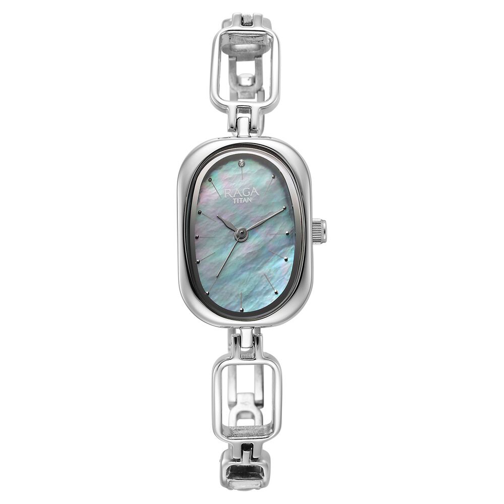 Titan raga viva store analog blue dial
