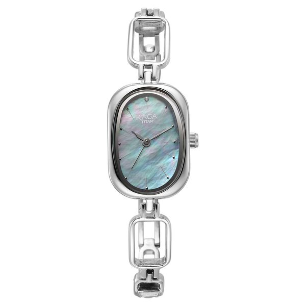 Titan Raga Viva Mother Of Pearl Dial Analog Metal Strap Watch for Women - image number 1