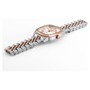 Roamer Stella Quartz Analog Mother of Pearl Dial Two Toned Stainless Steel Strap Watch For Women