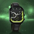 Fastrack Groove Multifunction Anthracite Dial Metal Strap Guy's Watch with Lume indices