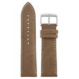 24 mm Brown Genuine Leather Straps for Men - image number 0