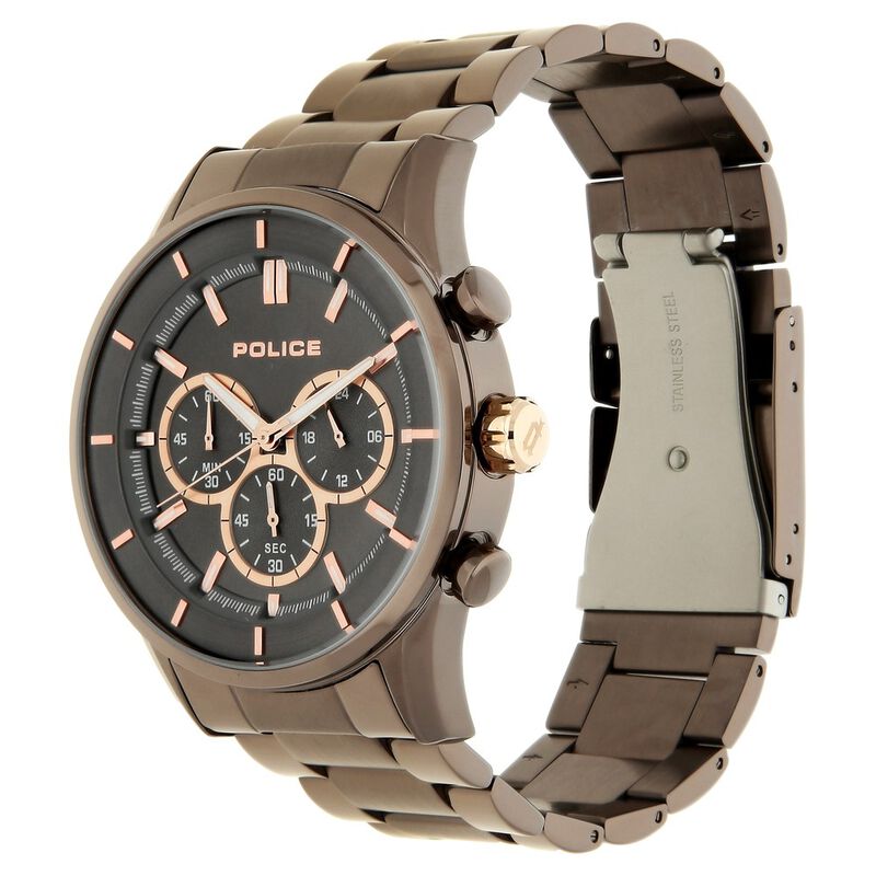 Police Grey Dial Quartz Chronograph Watch for Men - image number 2