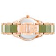 Anne Klein Quartz Analog Green Dial Golden Plastic Strap Watch For Women - image number 2