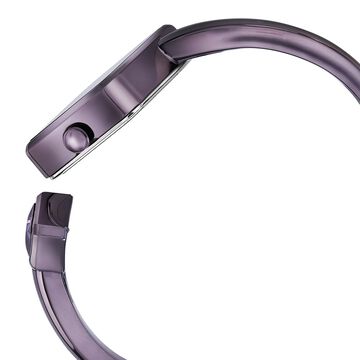 Sonata Wedding Edit Quartz Analog Purple Dial Metal Strap Watch For Women