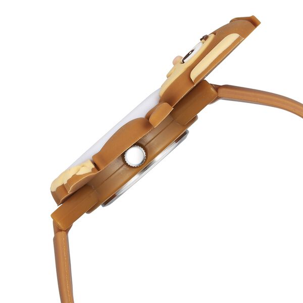 Zoop By Titan Friends from Nature Quartz Analog Brown Dial Plastic Strap Watch For Kids - image number 3