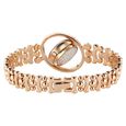 Titan Raga Glimmers Quartz Analog Mother of Pearl Dial Rose Gold Metal Strap Watch For Women - image number 7