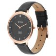 Titan Edge Quartz Analog Black Dial Black Leather Strap Watch For Women - image number 3