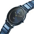 Titan Edge Melange Slim Steel & Ceramic Strap Blue Dial Analog Watch For Men - image number 3