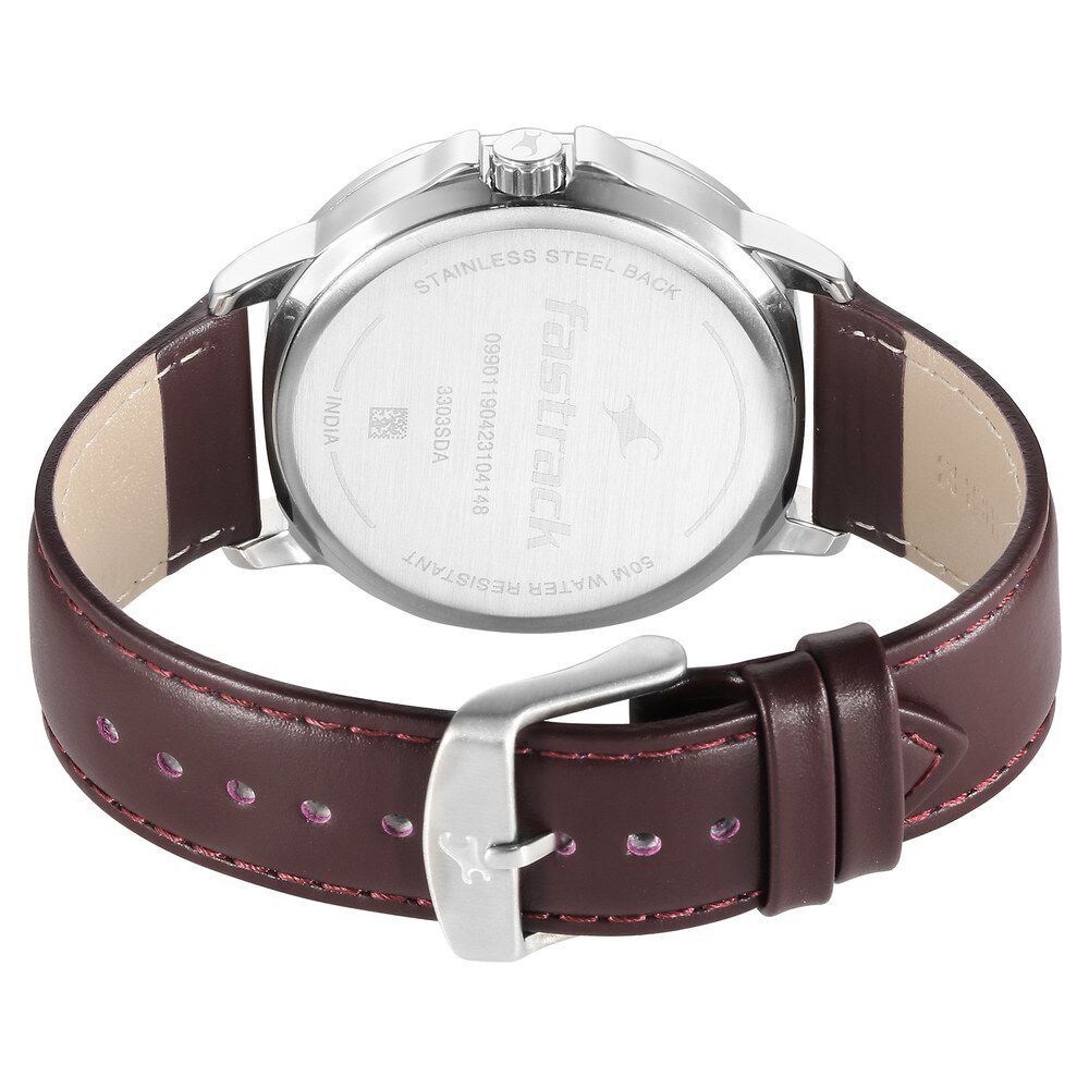 Buy Online Fastrack Exuberant Quartz Multifunction Blue Dial