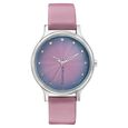 Fastrack Sunburn Quartz Analog Pink Dial Leather Strap Watch for Girls - image number 1