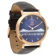 Titan Quartz Analog Mother of Pearl Dial Leather Strap Watch for Men - image number 1