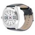 Fastrack Varsity Quartz Analog White Dial Leather Strap Watch for Guys - image number 1