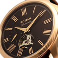 Titan Signature Atrium Offset Seconds Open Heart Automatic - image number 5