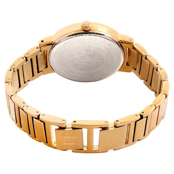 Anne Klein Quartz Analog Mother of Pearl Dial Metal Strap Watch for Women - image number 4