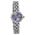 Poze Poze Quartz Analog Purple Dial Silver Metal Strap Watch For Women - image number 2