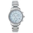 Titan Quartz Analog Mother of Pearl Dial Stainless Steel Strap Watch for Women