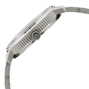 Titan Regalia Baron Silver Dial Analog with Day and Date Stainless Steel Strap watch for Men