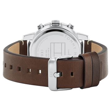 Tommy Hilfiger Quartz Multifunction Yellow Leather Strap for Men