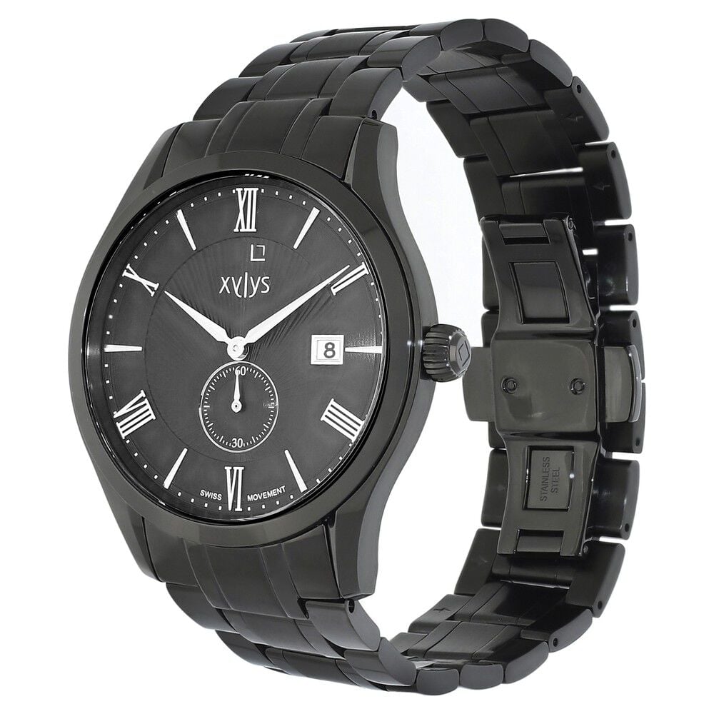 ＢＬＡＣＫ Buy Online Xylys Velocita Swiss Chronograph Stainless Steel Black